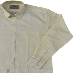 60s DT Muslin Khadi Buff Formal Shirt-823