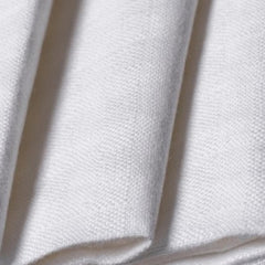 100/100s Count Muslin Fine Handspun & Handwoven White Khadi Fabric – 100% Cotton | Exquisite Plain Weave for Luxury Garments