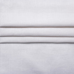 100/100s Count Muslin Fine Handspun & Handwoven White Khadi Fabric – 100% Cotton | Exquisite Plain Weave for Luxury Garments