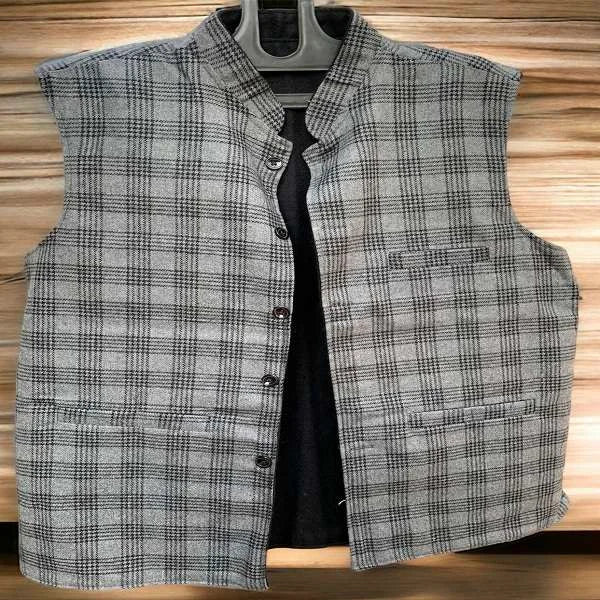 Khadi Pure Woolen Two Side Use Jacket