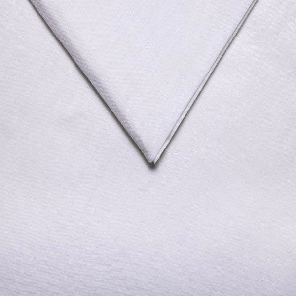 56/56s Fine Handspun & Handwoven White Khadi Fabric – 100% Cotton | Single-Thread Plain Weave for Men & Women’s Garments