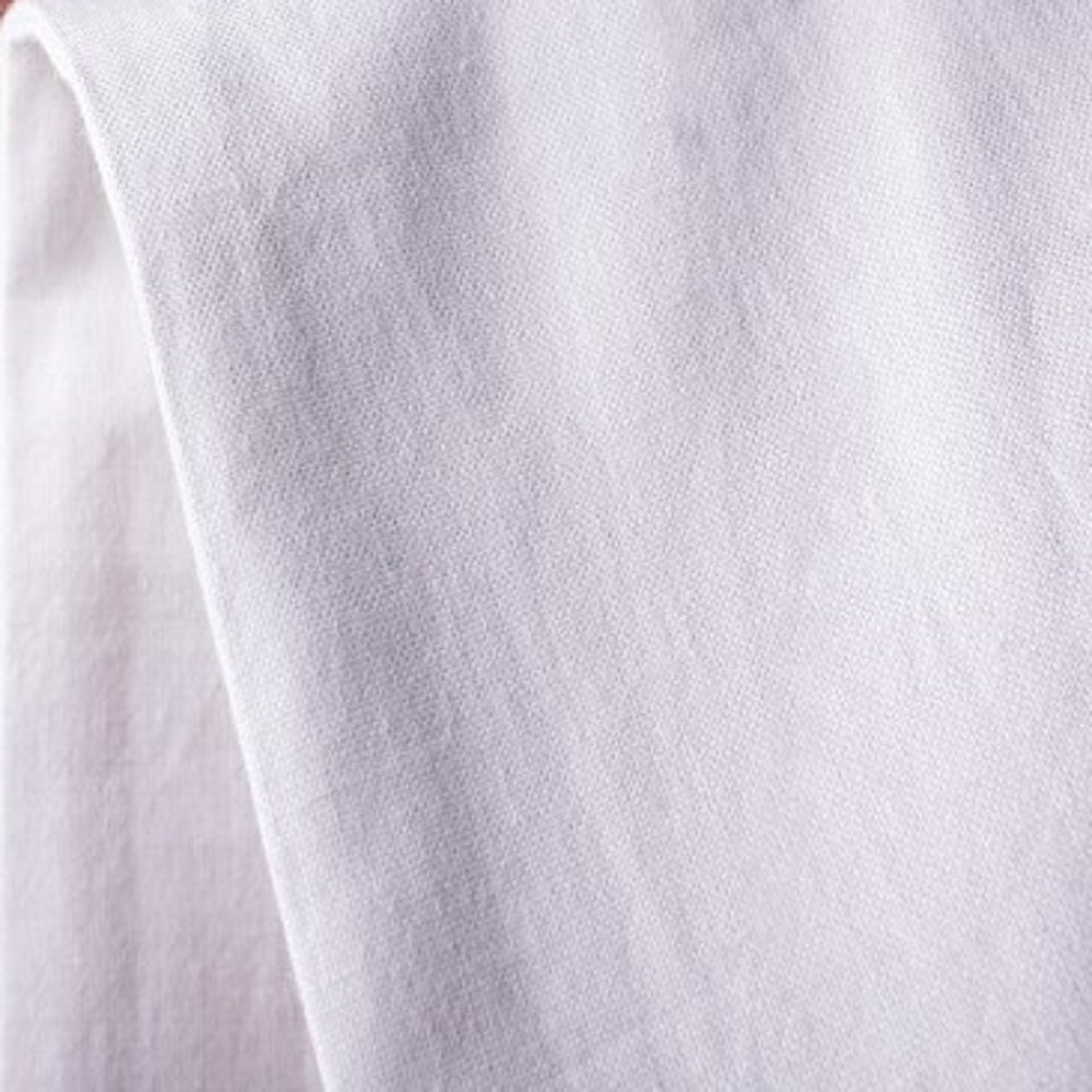 56/56s Fine Handspun & Handwoven White Khadi Fabric – 100% Cotton | Single-Thread Plain Weave for Men & Women’s Garments