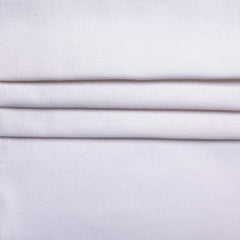 32/56s Fine Handspun & Handwoven White Khadi Fabric – 100% Cotton | Single-Thread Plain Weave for Men & Women’s Garments