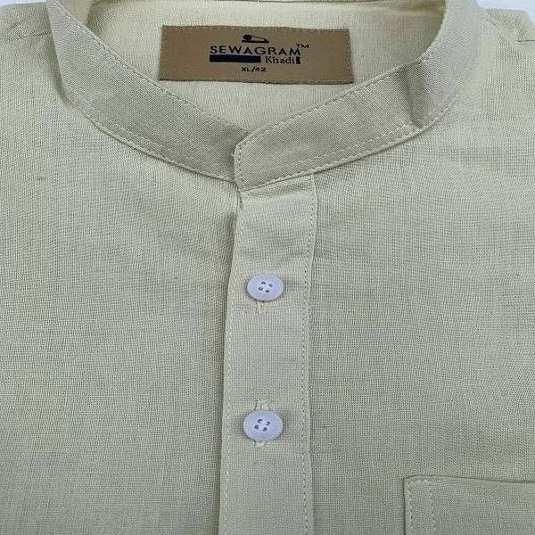 Hand spun & Handwoven Khadi Nightwear Kurta Set of Two